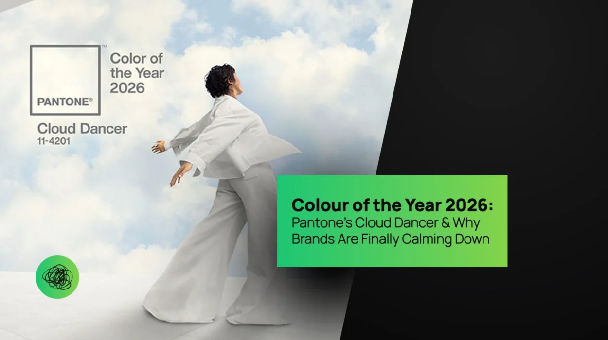 Colour of the Year 2026 Pantone’s Cloud Dancer & Why Brands Are Finally Calming Down