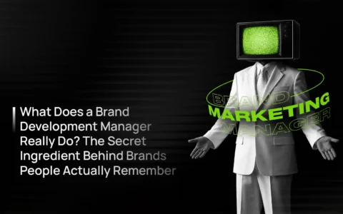 Brand Development Manager creating brand strategy to build business growth and customer recognition.