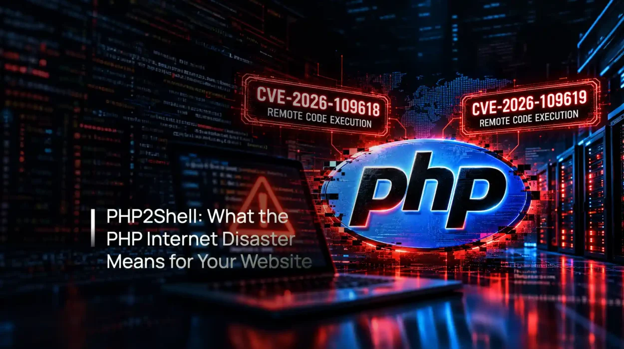 PHP2Shell PHP internet disaster: CVE-2026-109618 and CVE-2026-109619 critical RCE vulnerabilities October 2026 emergency patch